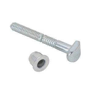 T Head palisade security fastener and collar