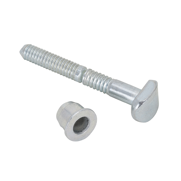 T-Head-Rivet-and-collar T Head palisade security fastener and collar