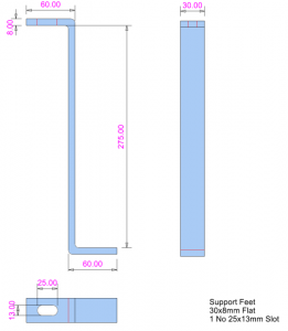 Palisade Support Feet