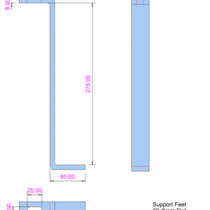 Palisade Support Feet